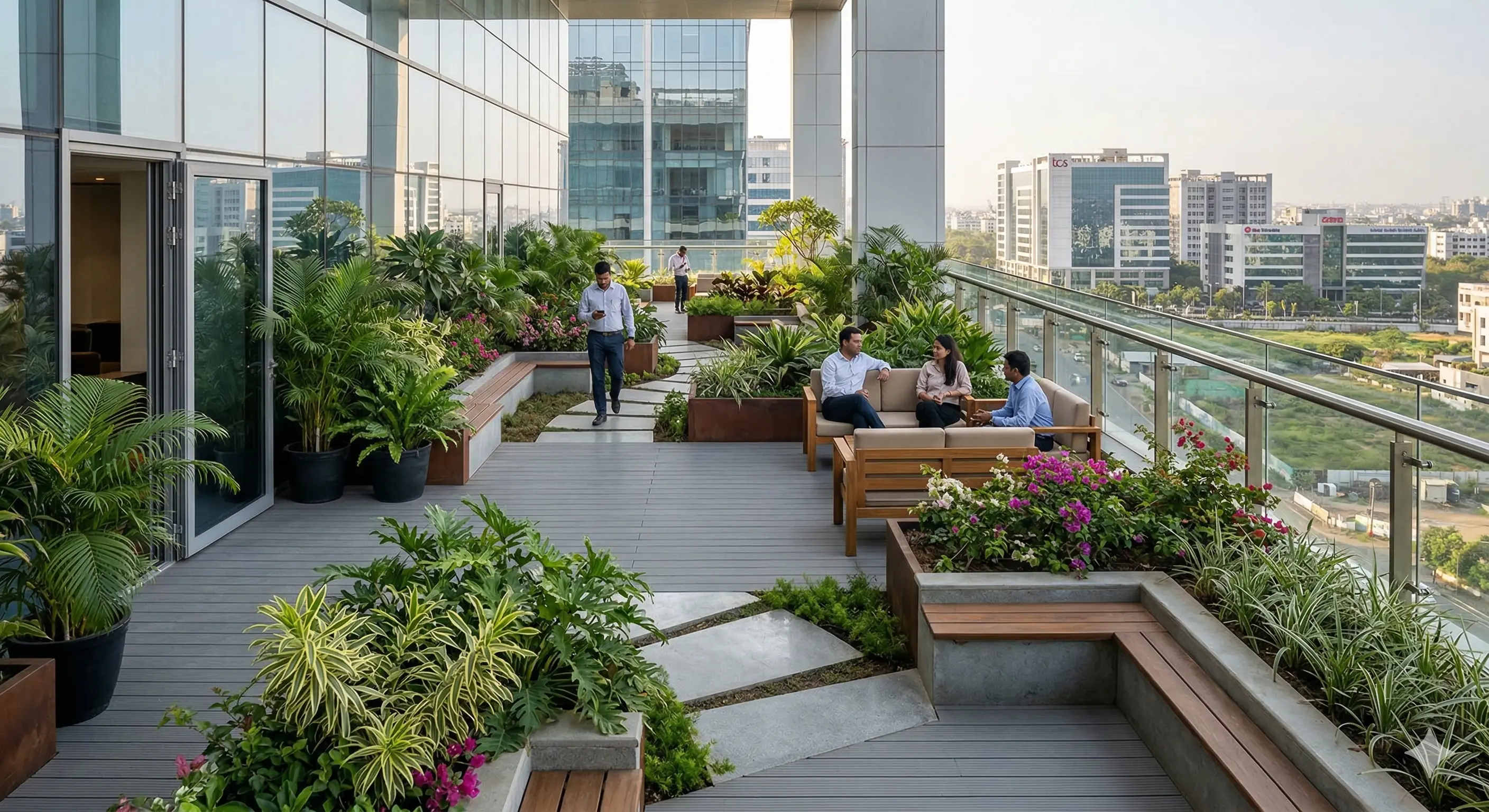 6 Refuge Area Gardens (5th, 9th, 13th Fl.)
